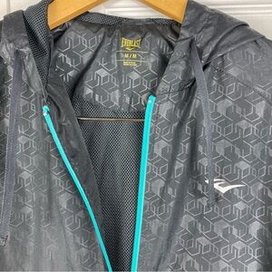 Everlast  Gray Jacket with Teal Accents